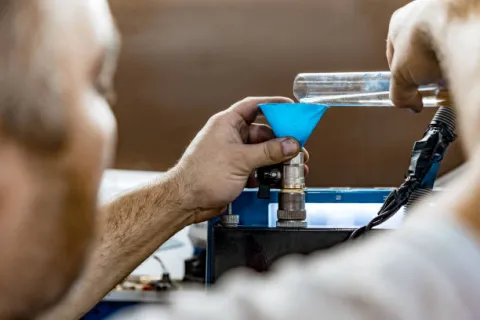 Limpeza e teste de bicos injetores